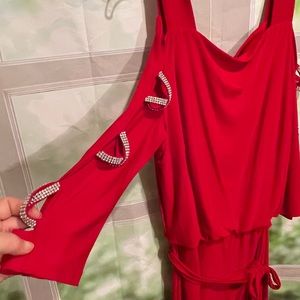 MSK XL Red Jumper, inseam Aprox 32 inches wide leg